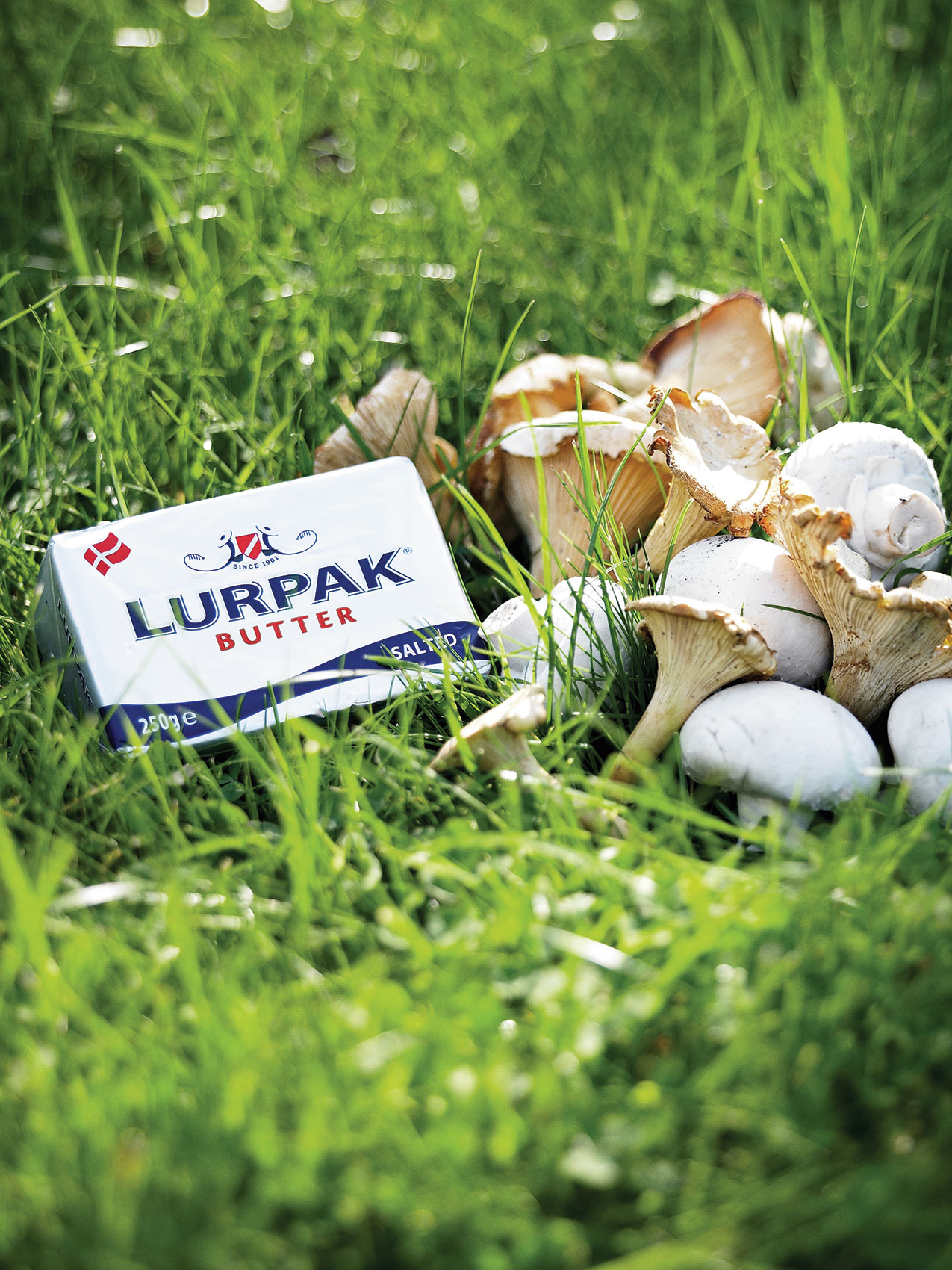 Lurpak Butter & Fresh Mushrooms • Lifestyle & Documentary Photography