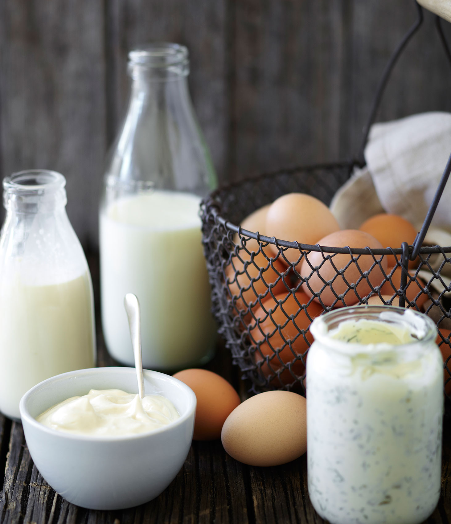 Free Range in the City • Fresh Milk, Eggs & Dips in the Larder  • Cookbook & Lifestyle Food Photography