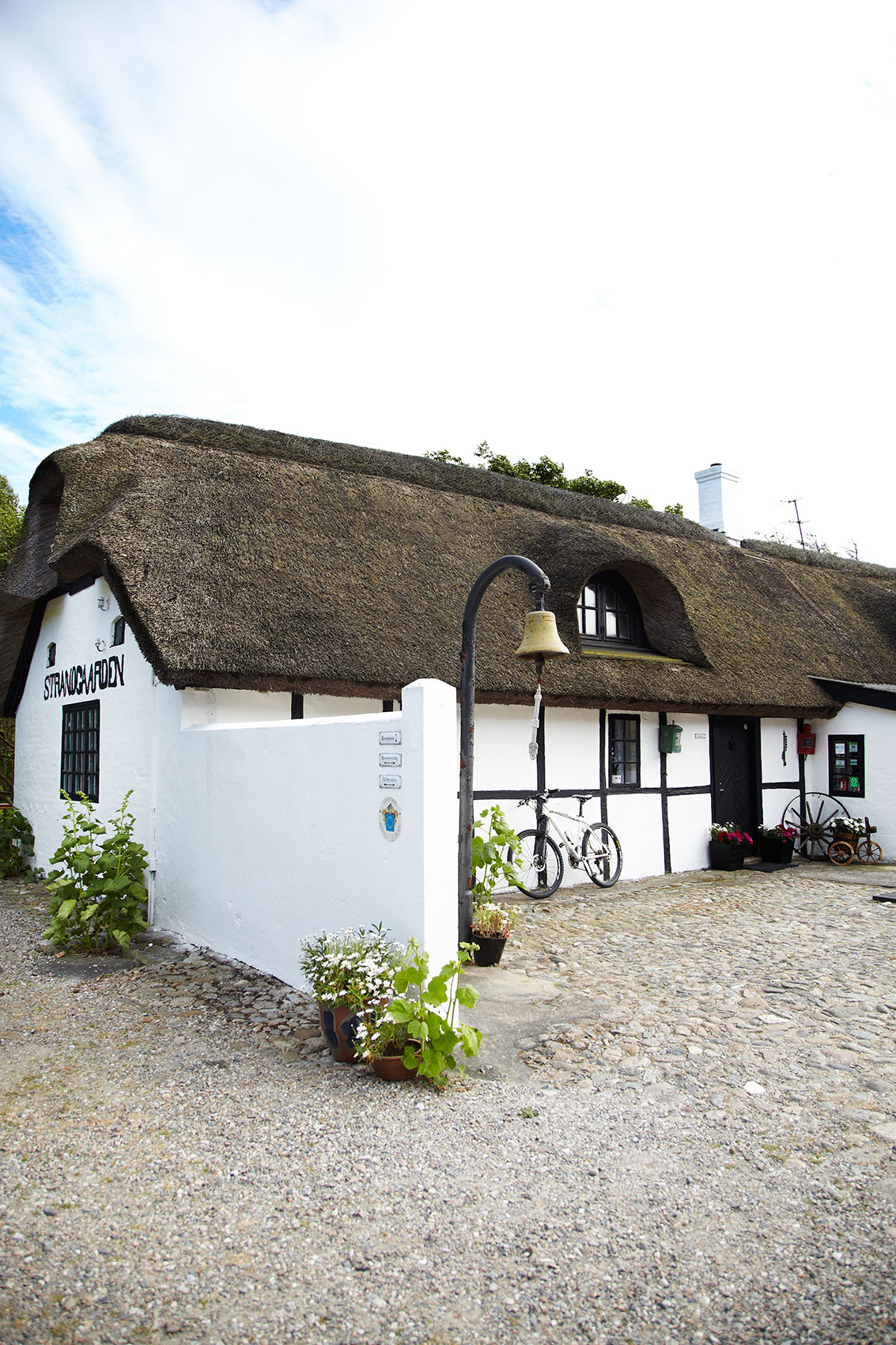 Laesoe Salt • Traditional Danish Hotel with Thatched Roof & Painted White Brick • Advertising & Lifestyle Food Photography