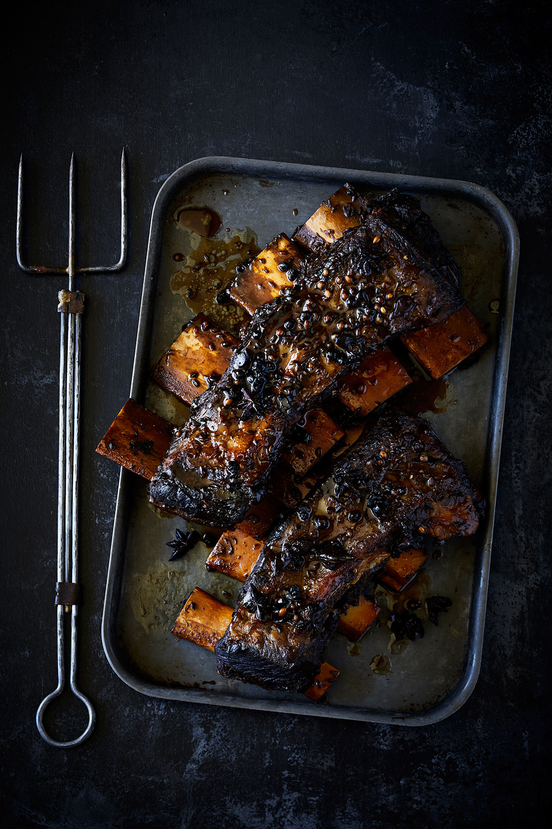 Spiced Beef Short Ribs  •  Commercial & Advertising Food Photography