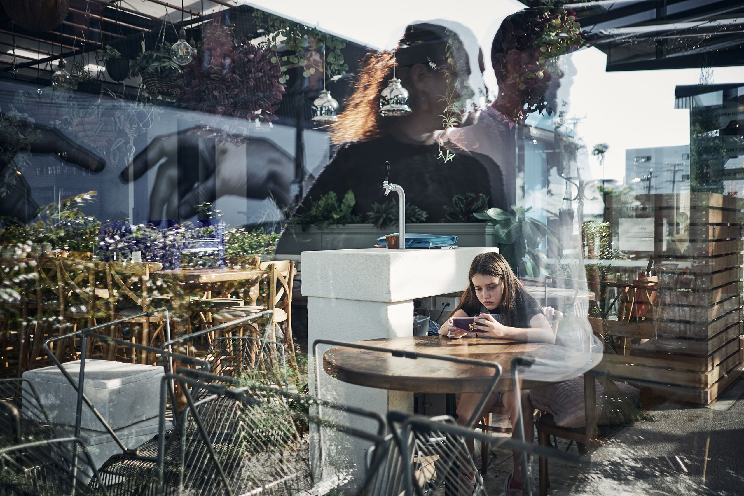 Behind Closed Doors • Kind Crave Outdoor Reflection During Pandemic • Lifestyle & Portrait Photography