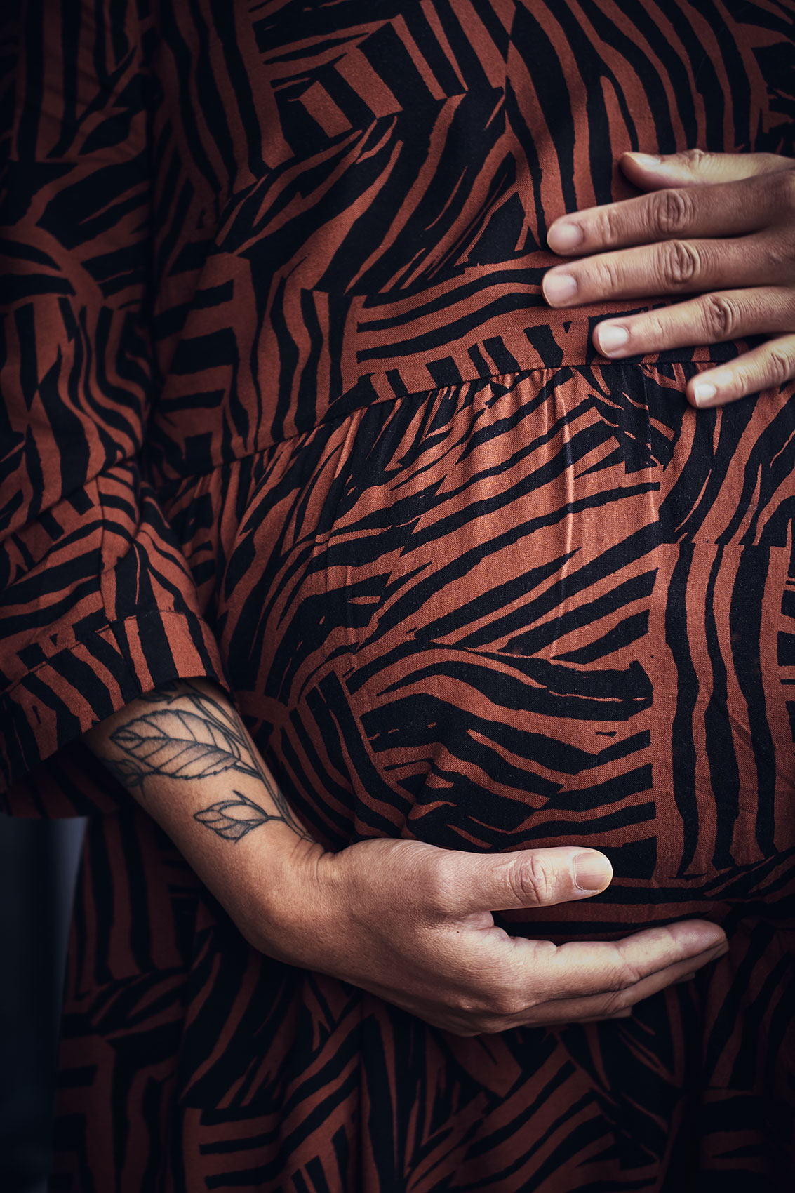 Behind Closed Doors • Auckland Restaurant Owner Pregnant Portrait • Lifestyle & Portrait Photography