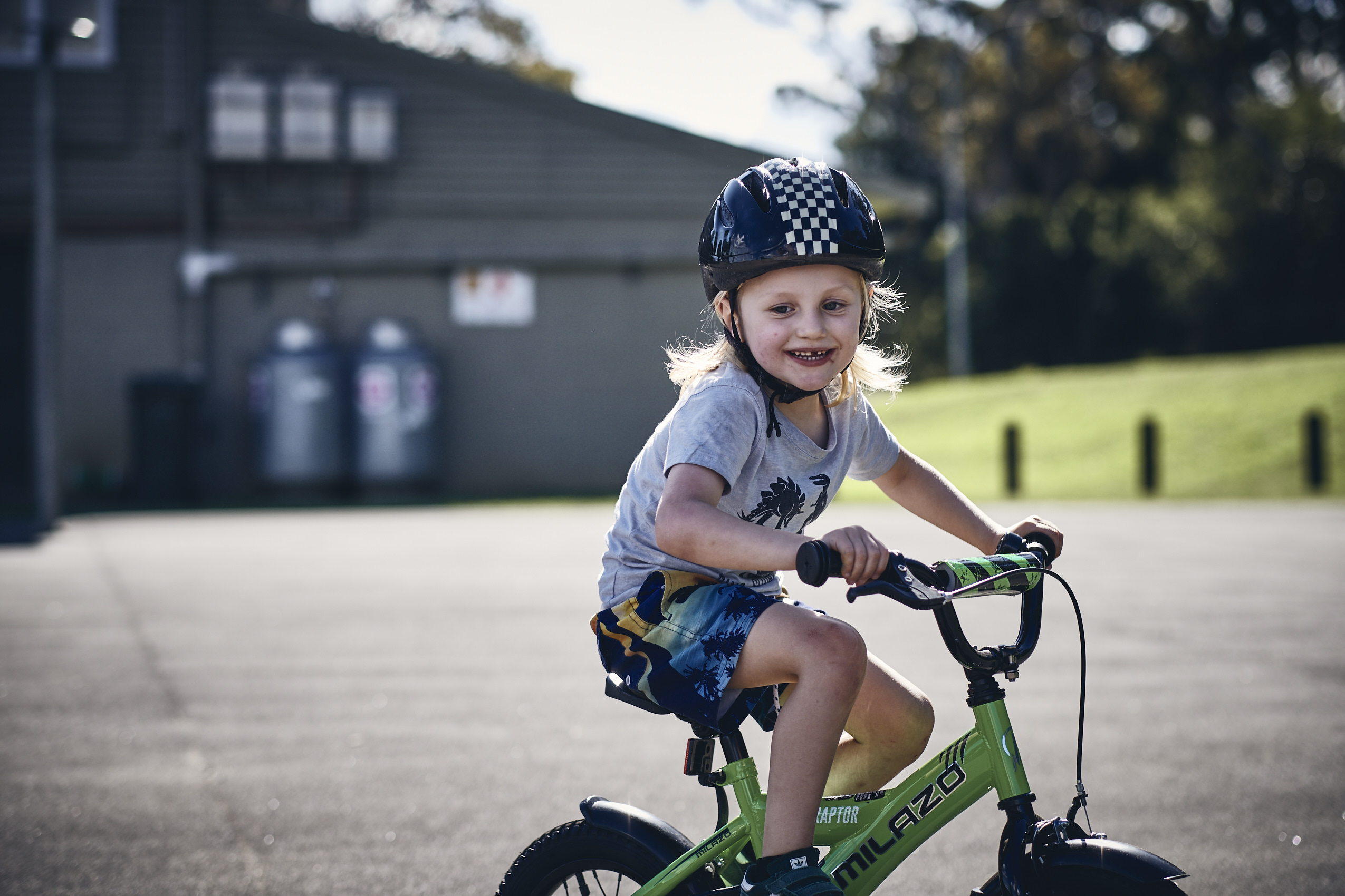 Lockdown • Young Boy Riding Bike During Auckland COVID-19 • Lifestyle & Portrait Photography