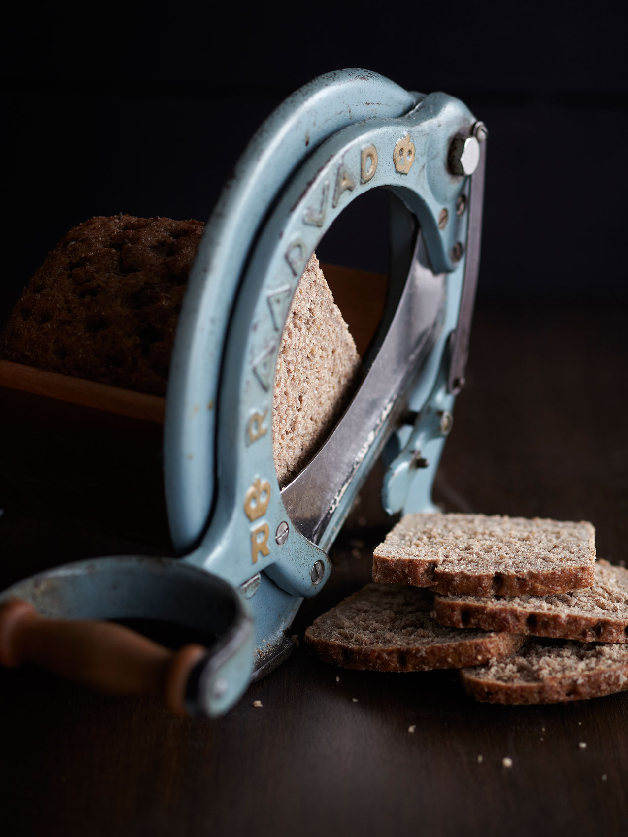 Smorrebrod Rugbrod Slicer • Advertising & Editorial Food Photography