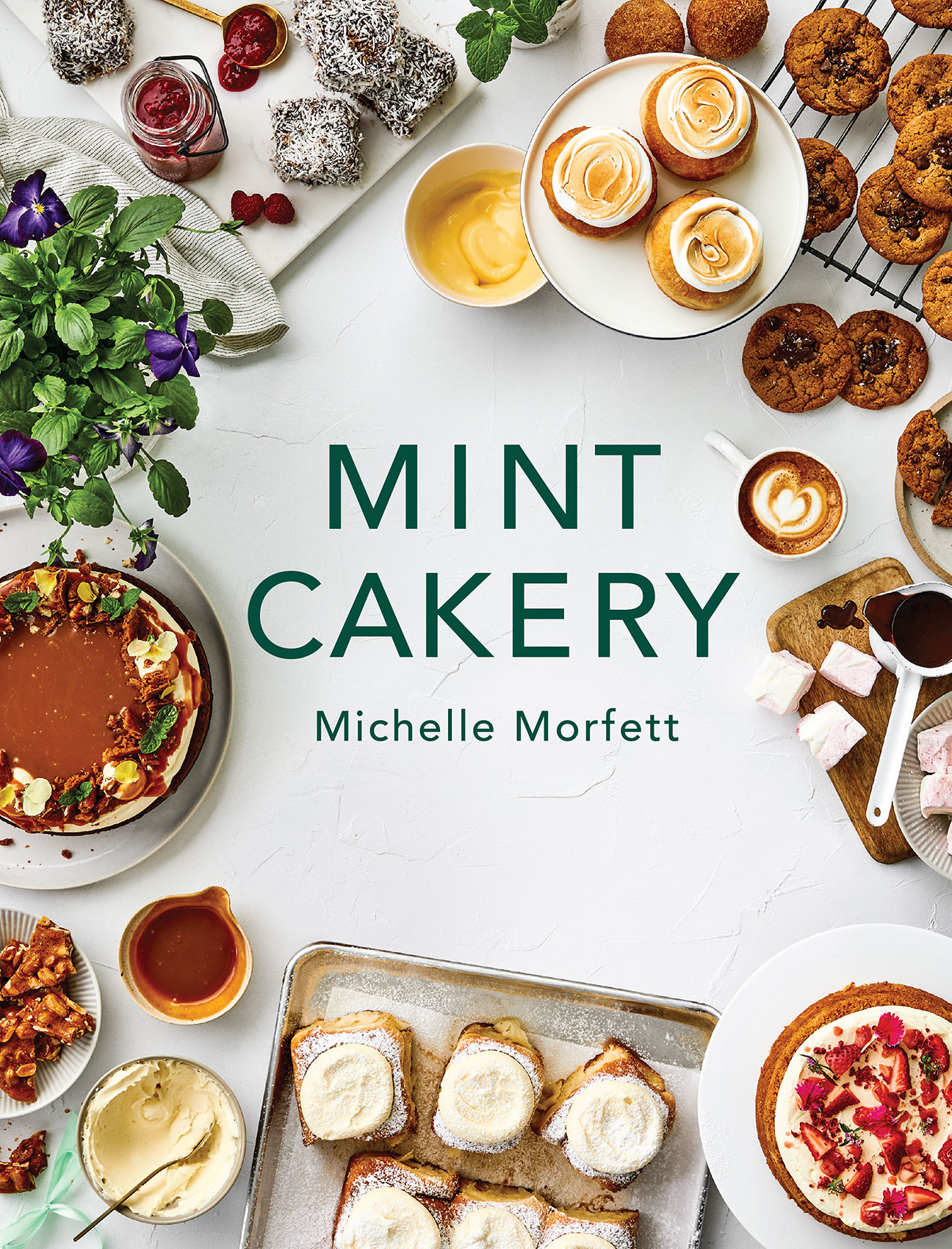 Mint Cakery Book Cover • Food Photography