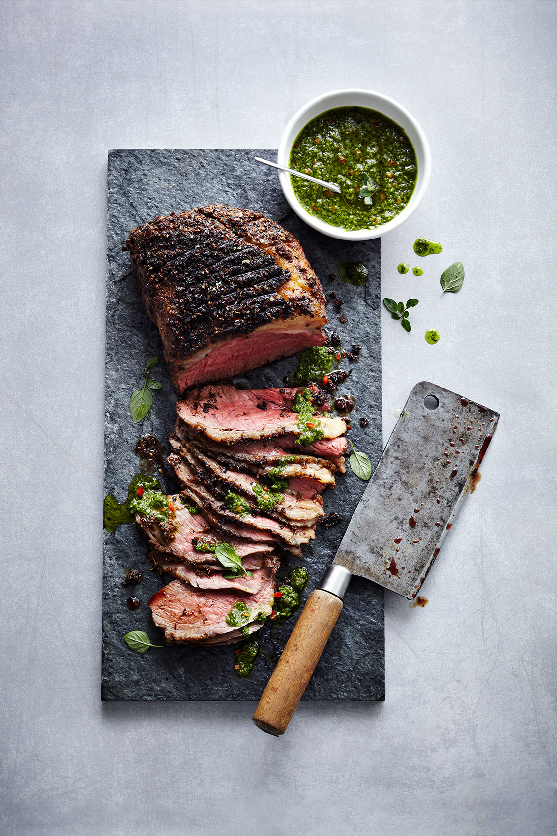 Spice Heroes • Roast Beef with Fresh Herb Jus • Advertising & Editorial Food Photography