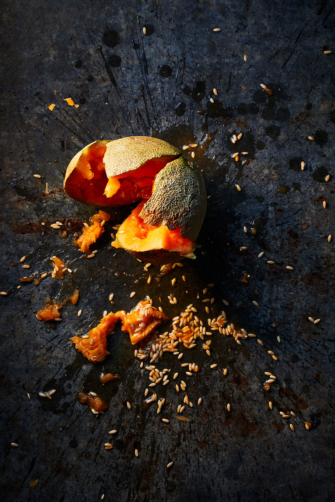 Burst •  Roack Melon  •  Food &  Stilllife Photography